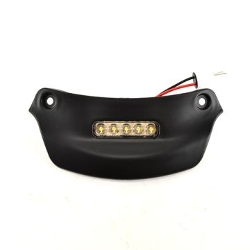 Oświetlenie tablicy rejestracyjnej LED+Plug Vespa Primavera /Sprint czarny matowy