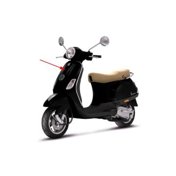 przednia tarcza środkowa vespa lx czarny metaliczny 79 piag orig 62290760nd