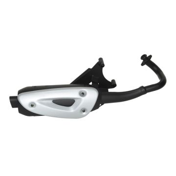 Wydech Piaggio ET2/LX 2-suwowy/Lxv 2-suwowy 2-suwowy Tecno standard prosty cpl mod. czarny