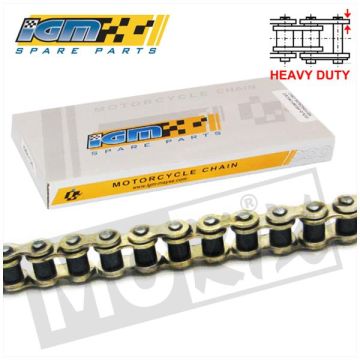 ŁAŃCUCH IGM 420 124L HEAVY DUTY ZŁOTY