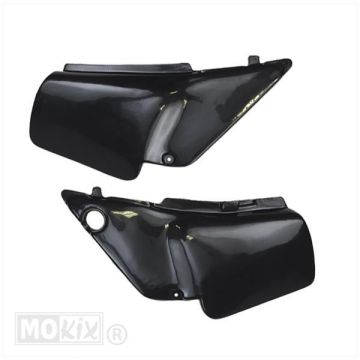 Honda MT długie Paris Dakar czarne pokrowce boczne Supertec