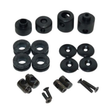 Czapki szyby przedniej Vespa Et2/Et4/Vespa Lx czarne oryginalne 445809