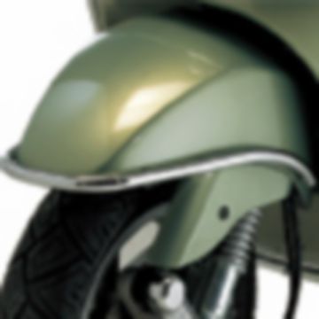 Wspornik przedniego błotnika Vespa Lx/Lxv chromowany, oryginalny 602897m