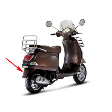 Błotnik tylny Vespa Lx marrone brązowy 112/a oryginalny 65673100m5