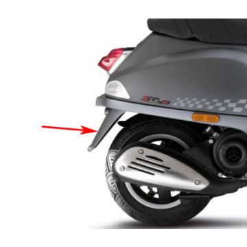 Błotnik tylny Vespa S szary titanio 742/b oryginalny 65426100ez