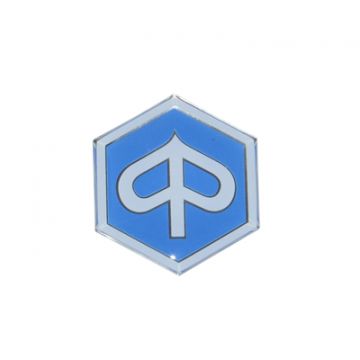 Naklejka Piaggio logo przednia szyba Piaggio Zip/Fly 4-suwowa oryginalna 655368 (logo nowego modelu)