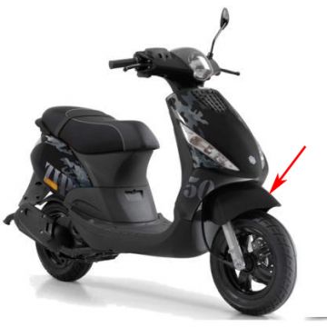 Błotnik przedni Piaggio Zip czarny matowy oryginalny 1B000996000XN6
