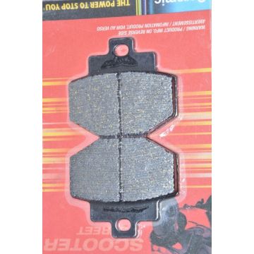 Zestaw klocków hamulcowych vespa/piaggio gts300/primavera/runner sp/runner180-4t/run200vxr tylne sbs 166hf