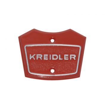 Obudowa reflektorów + logo Kreidler czerwony top
