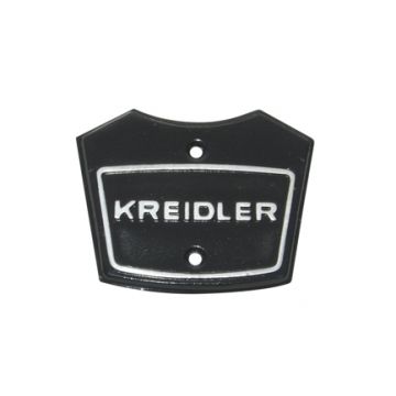 Obudowa reflektorów + logo Kreidler antracyt top