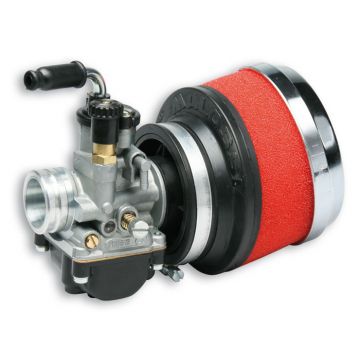Zestaw gaźnik+filtr powietrza 19mm Minarelli poziomy Malossi 1611021.t