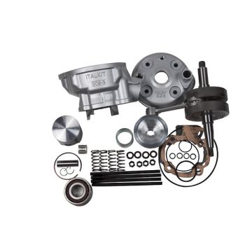 cil+głowica+wał korbowy 95cc alu nikasil Gilardoni minarelli am6 Italkit