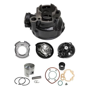 Cilinder Minarelli AM6 80cc diameter 49mm DR ovale uitlaatpoort