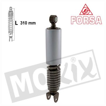 AMORTYZATOR APR SCARABEO 2T 50 CZARNY FORSA