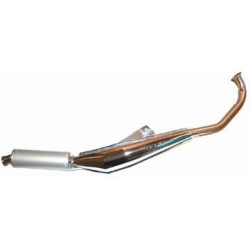 Wydech Tomos Funtastic/Revival TS/Streetmate/Youngstern-TS chrom/aluminium Tecno