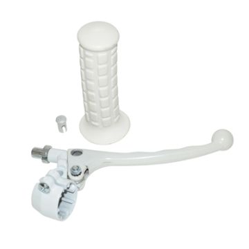 Dźwignia hamulca Tomos A3/A35 biała lewa