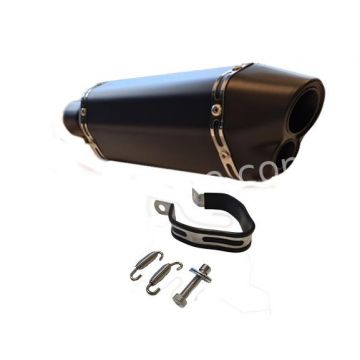 Vespa Primavera/Sprint/Zip wydech do 4-suwowego IGET Euro 5 czarny matowy Aplus
