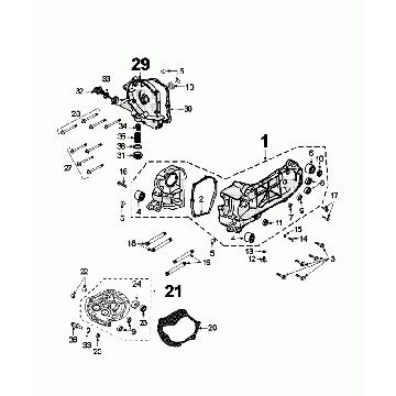 Skrzynia korbowa Peugeot Django Euro 4