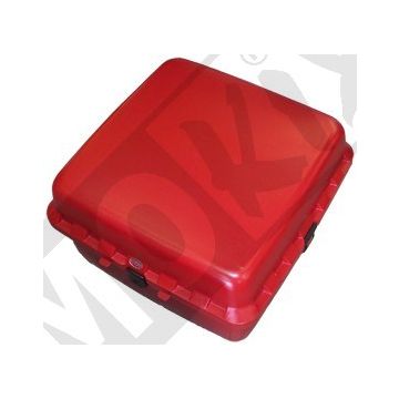 Top case pizza nieizolowany czerwony 50x50x31