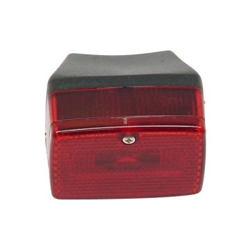 Achterlicht klein (made in EU) Honda Camino/ Puch Maxi zwart