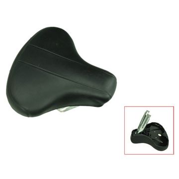 Siodełko do długopisu kwadratowego A-quality Vespa Ciao czarne