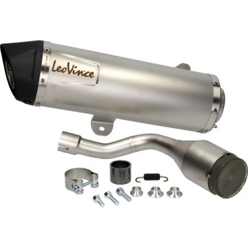 Vespa GTS 300 (euro4) aluminiowy/węglowy układ wydechowy | Leovince 14316ek