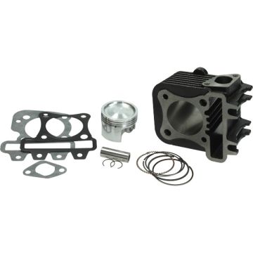 Cilinder Piaggio 80cc 49mm geschikt voor 50cc AC 4-takt 2V gietijzer diameter 49mm DR