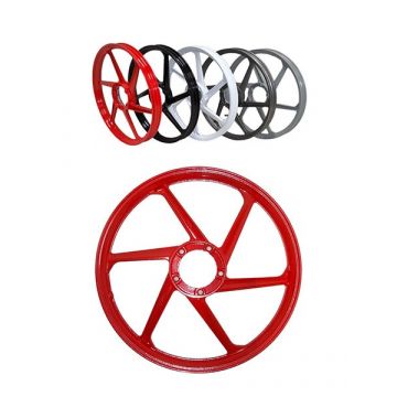 Wiel aluminium sport-1 Puch Maxi 17 inch rood Fast-Arrow