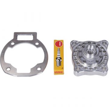 głowica cylindra DDL skok wewnętrzny 55mm cnc+płyta podstawy 4mm 65,5 mm pasuje do prowadnicy 180cc 2t