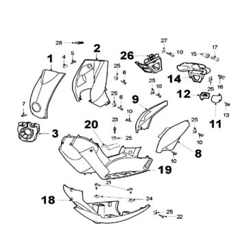 PŁYTA TYLNA LUDIX oryginalna