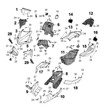 LH POKŁADZKA PODŁOGOWA (MALOWANA) Oryginał-778062H5peu