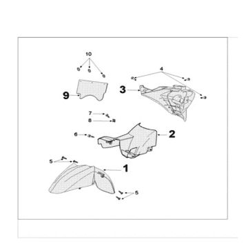 BŁOTNIK TYLNY CITYSTAR