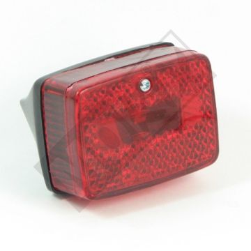 Lampka tylna Puch Maxi small model czarny/czerwony