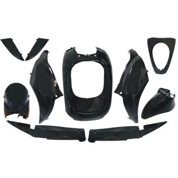 Zestaw czapek Sym Mio Dmp 10 sztuk czarny