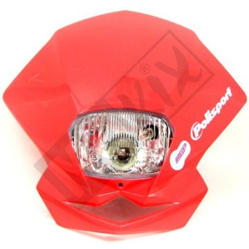 Spojler reflektorów Rieju MRX Pro czerwony