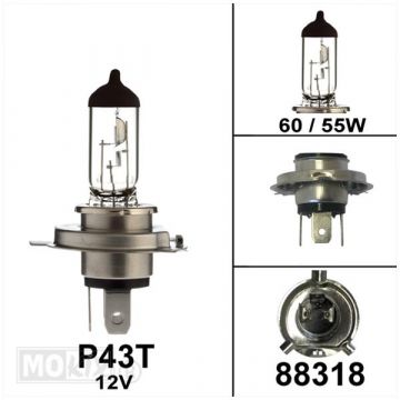 Żarówka P43t H4 12V 60/55W-88318