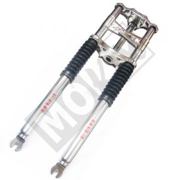 Widelec przedni Tomos A35 chrom ebr