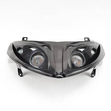 Lampa przednia Peugeot Speedfight 2 H4 czarna