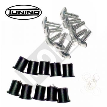 ZESTAW WTYCZEK M6 ALU/RAWL PLUG 10szt