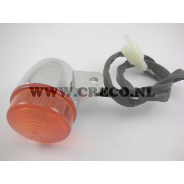 Migające światło China/Retro lewy przedni chrom