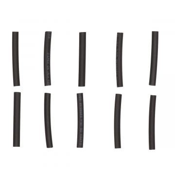 Rurka termokurczliwa 3,5 mm x 40 mm czarna (10 sztuk)