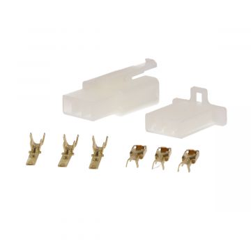 Zestaw wtyczek 3 pinów (2.8mm) 8 szt.