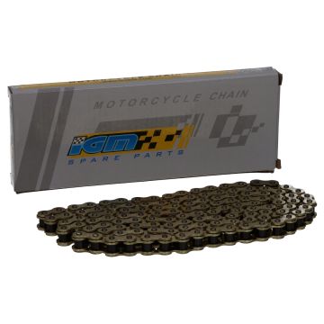 Łańcuch IGM 420-1/4 122L heavy duty złoty