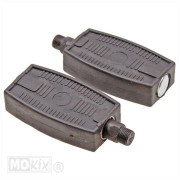 Peugeot 103 /MBK/Solex 14x125 plastikowy czarny zestaw pedałów