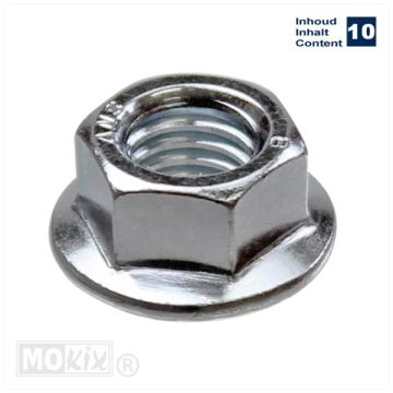 Nakrętka kołnierzowa M10 SW15 10 sztuk Bollard