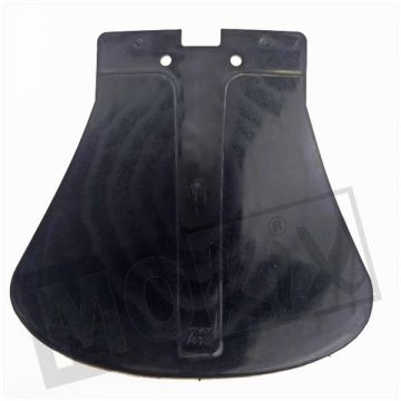 KLAPA PRZECIWBŁOTNA MBK 51 PRZÓD 12 x17 Z LOGO CZARNA