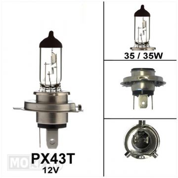 Żarówka 12V PX43T 35/35W HS1 Słupek z certyfikatem CE
