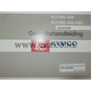 XCITING 400I ORYGINALNA INSTRUKCJA OBSŁUGI