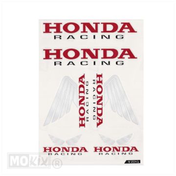 ZESTAW SPONSORUJĄCY HONDA RACING 33x22
