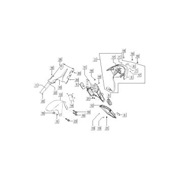 A - Lekki - Kaptur Kymco Super9 2-suwowy nm srebrny